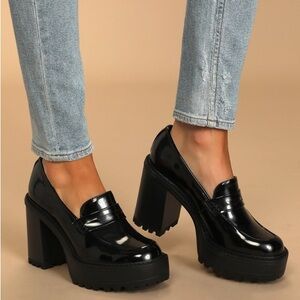 Madden Girl Kassidy slip on platform loafers